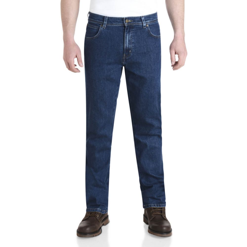 Wrangler Durable Stretch Denim Jeans Darkstone Blue