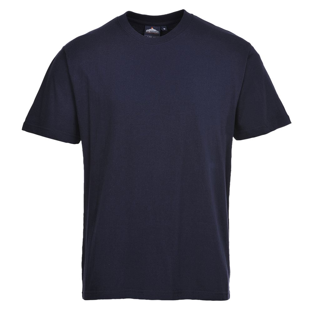Portwest B195 - Turin Premium T-Shirt Navy