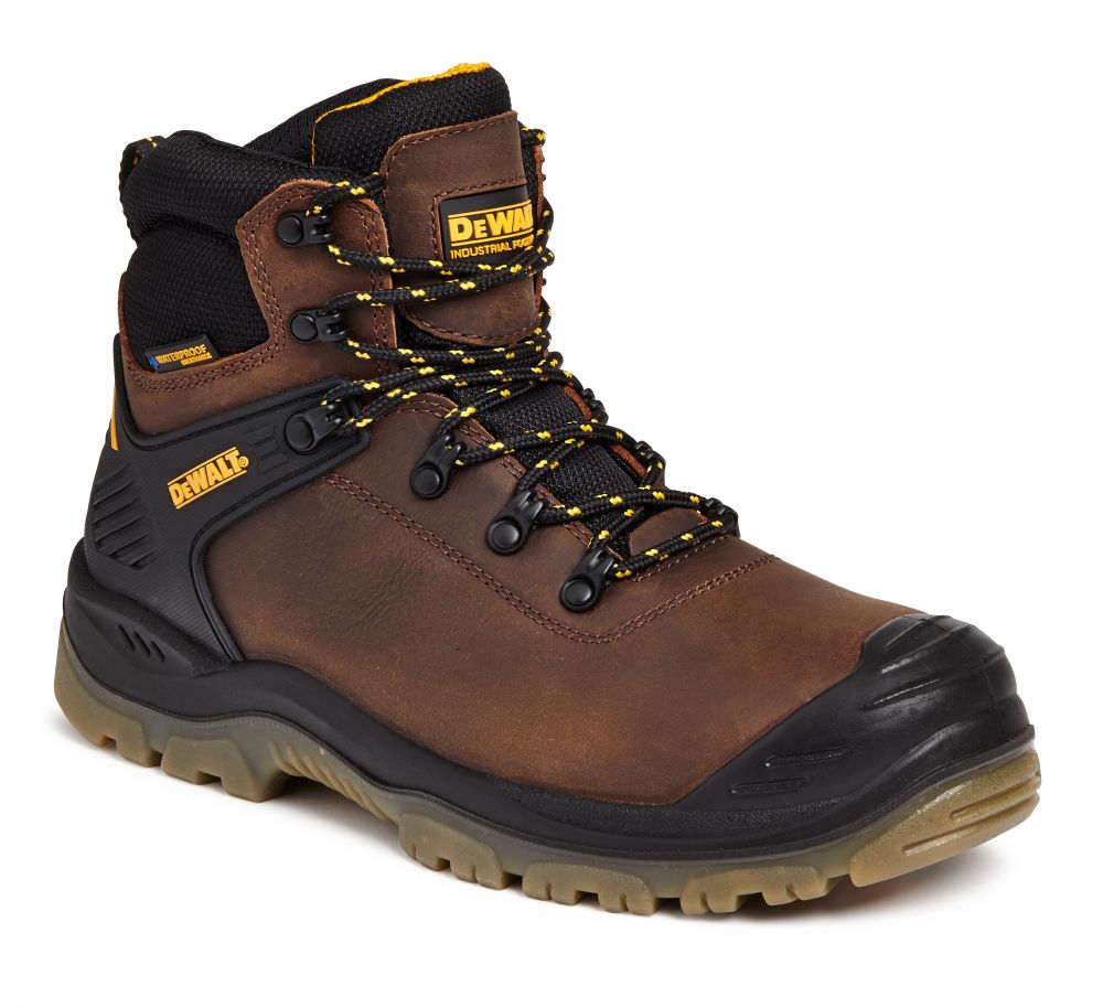 Dewalt Newark Brown Waterproof Safety Boot S3 SRC