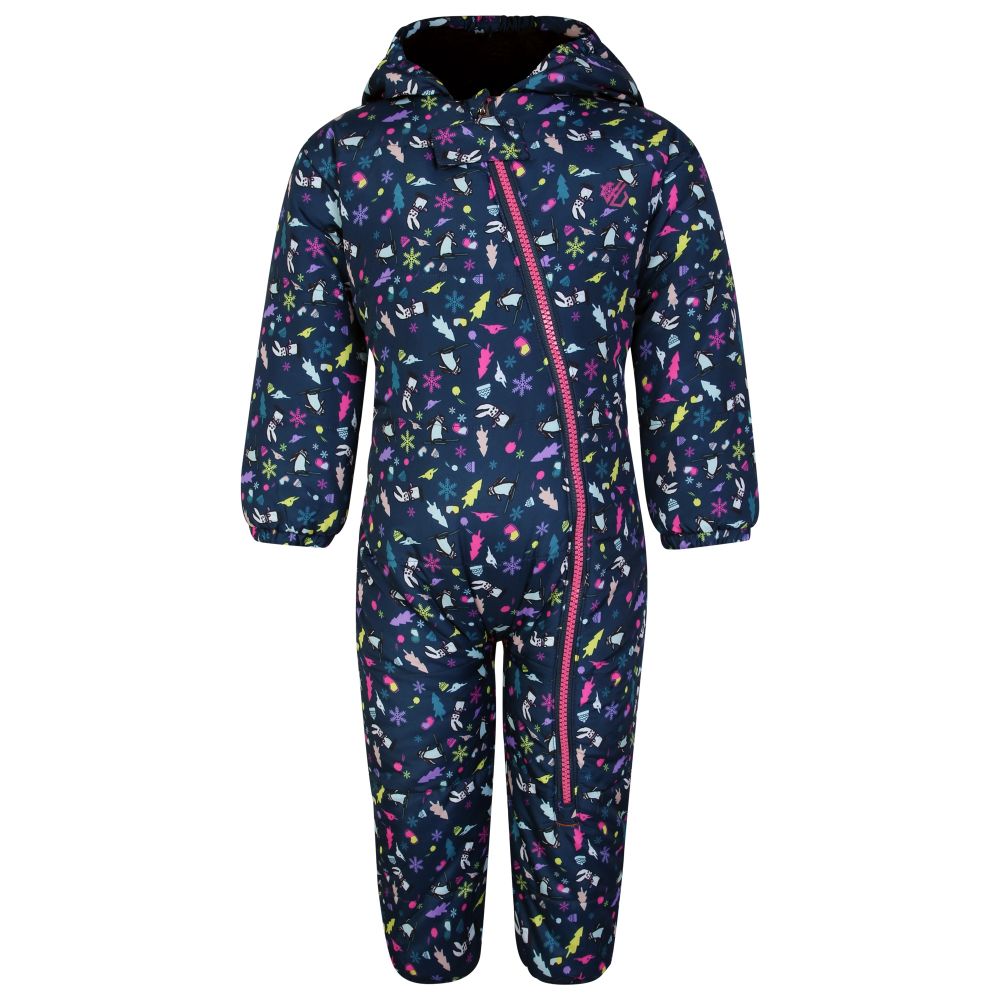 Dare2B Kids' Bambino II Waterproof Insulated Snowsuit Snowflake Ditsy Print