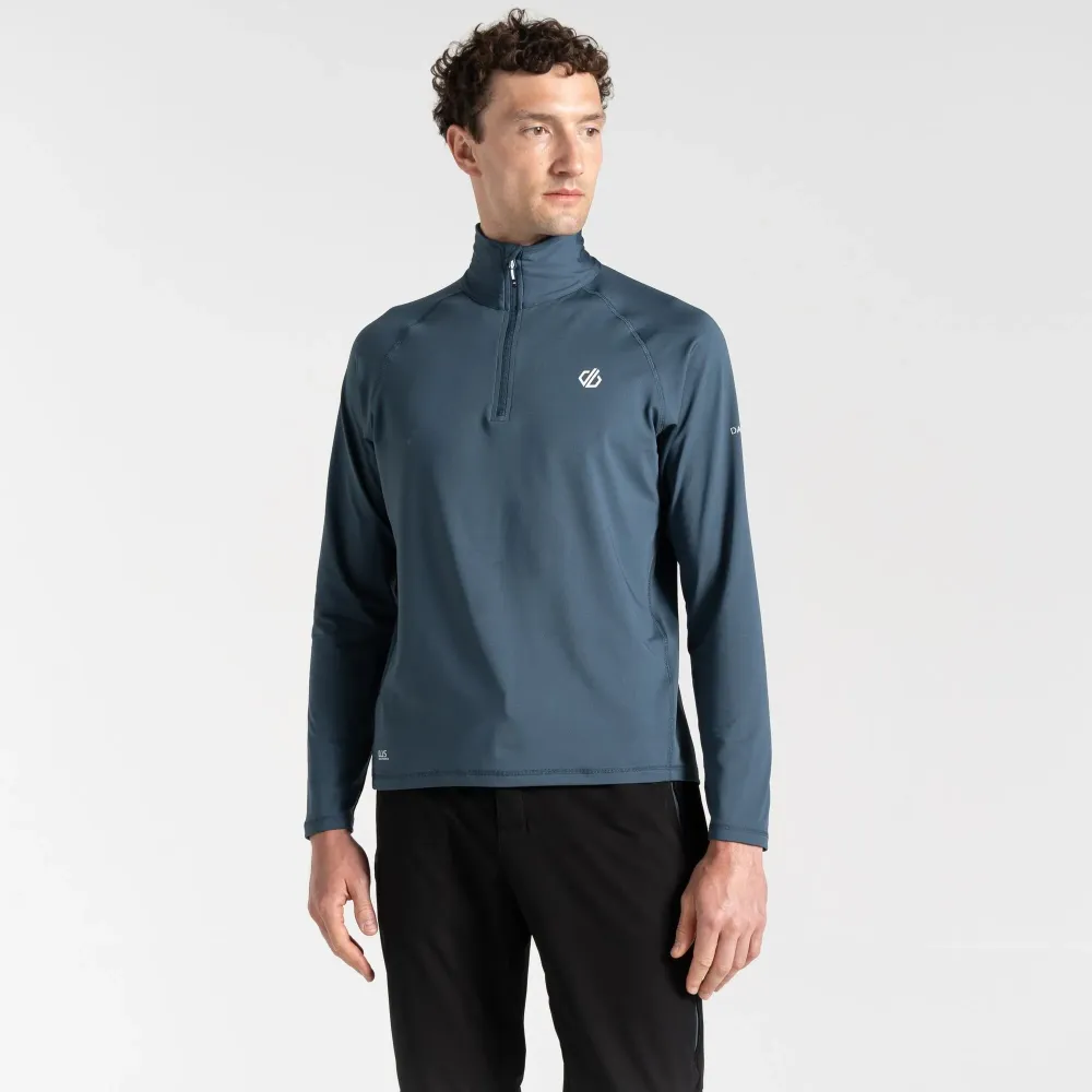 Dare2B Men's Fuse Up II Recycled Lightweight Core Stretch Ski Midlayer Orion Grey
