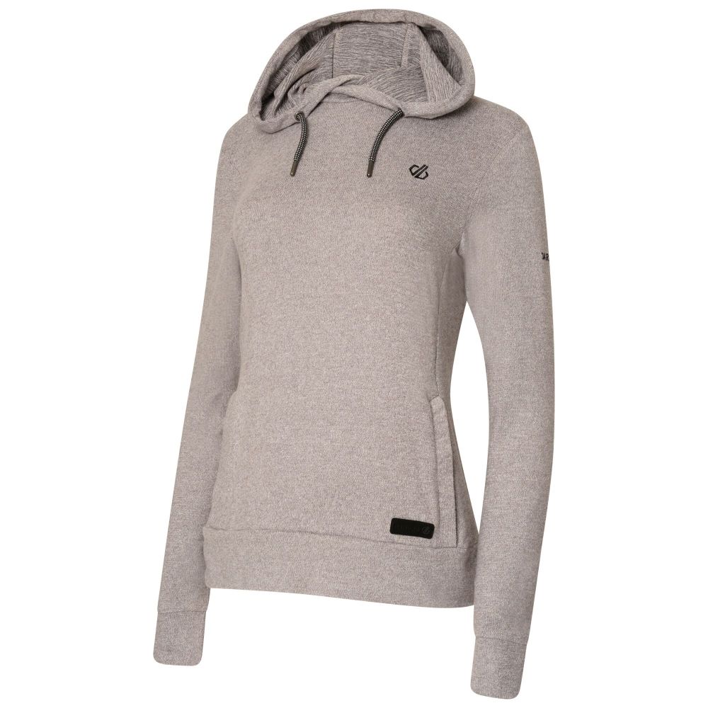 Dare 2b Women's Out & Out Overhead Hooded Fleece Ash