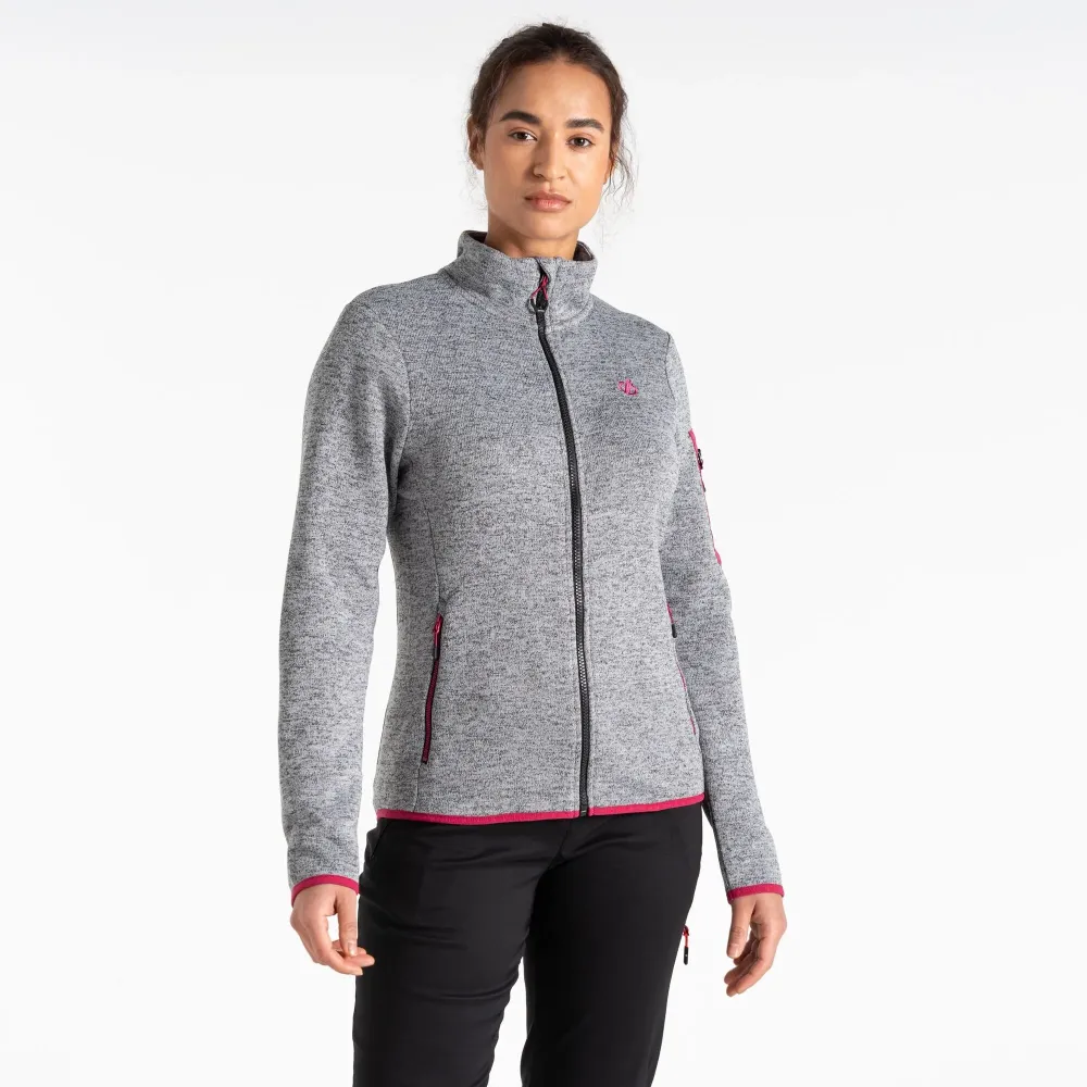 Dare2B Women's Torrek Mountain Ski Thermal Fleece Charcoal Grey Marl