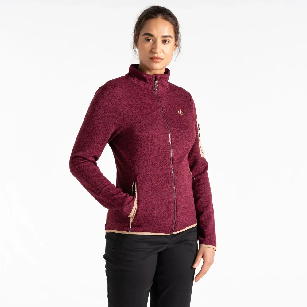 Dare2B Women's Torrek Mountain Ski Thermal Fleece Fig Purple