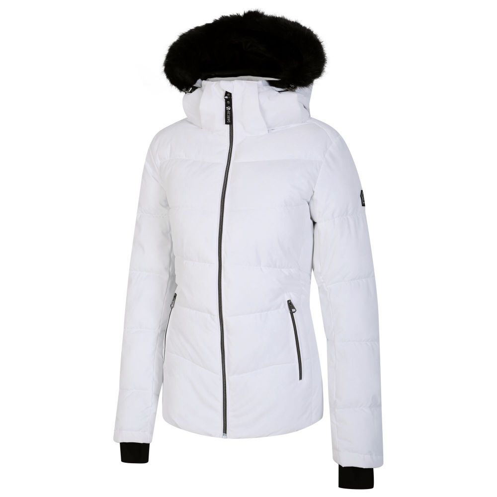Dare2B Women's Glamourize IV Ski Jacket White