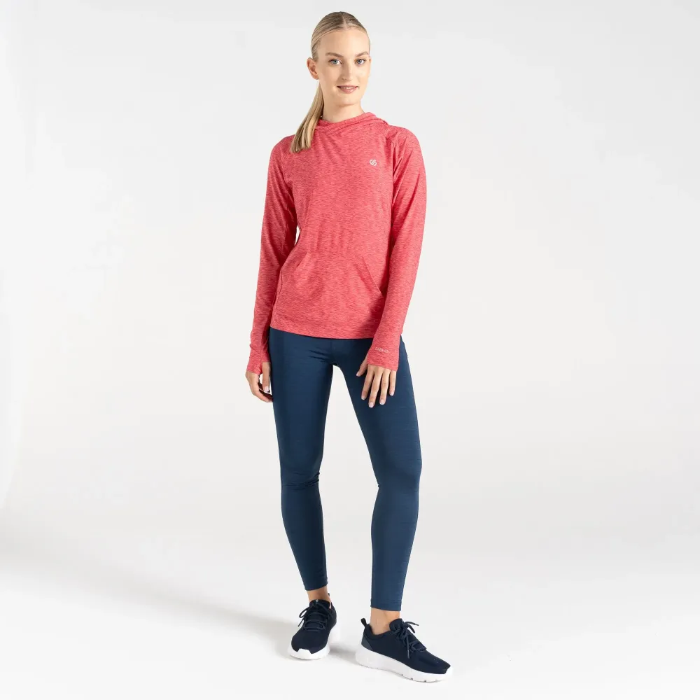 Dare2B Women's Sprint City Lightweight Hoodie Sorbet Pink Marl