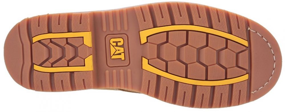 CAT Powerplant GYW Safety Boot SB Honey