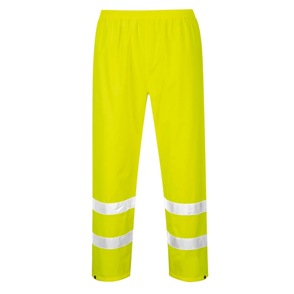 Portwest H441 - Hi-Vis Rain Trousers Yellow