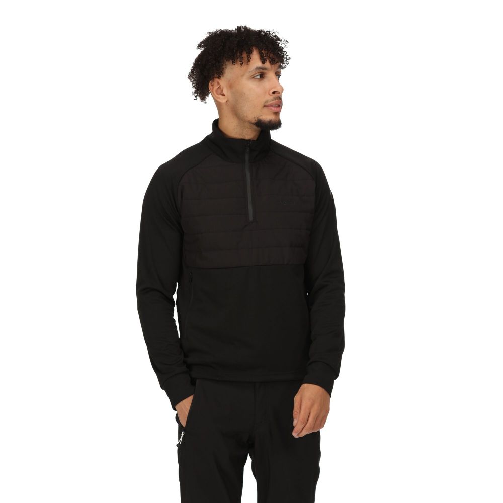 Regatta Mens' Addinston Hybrid Jumper Black