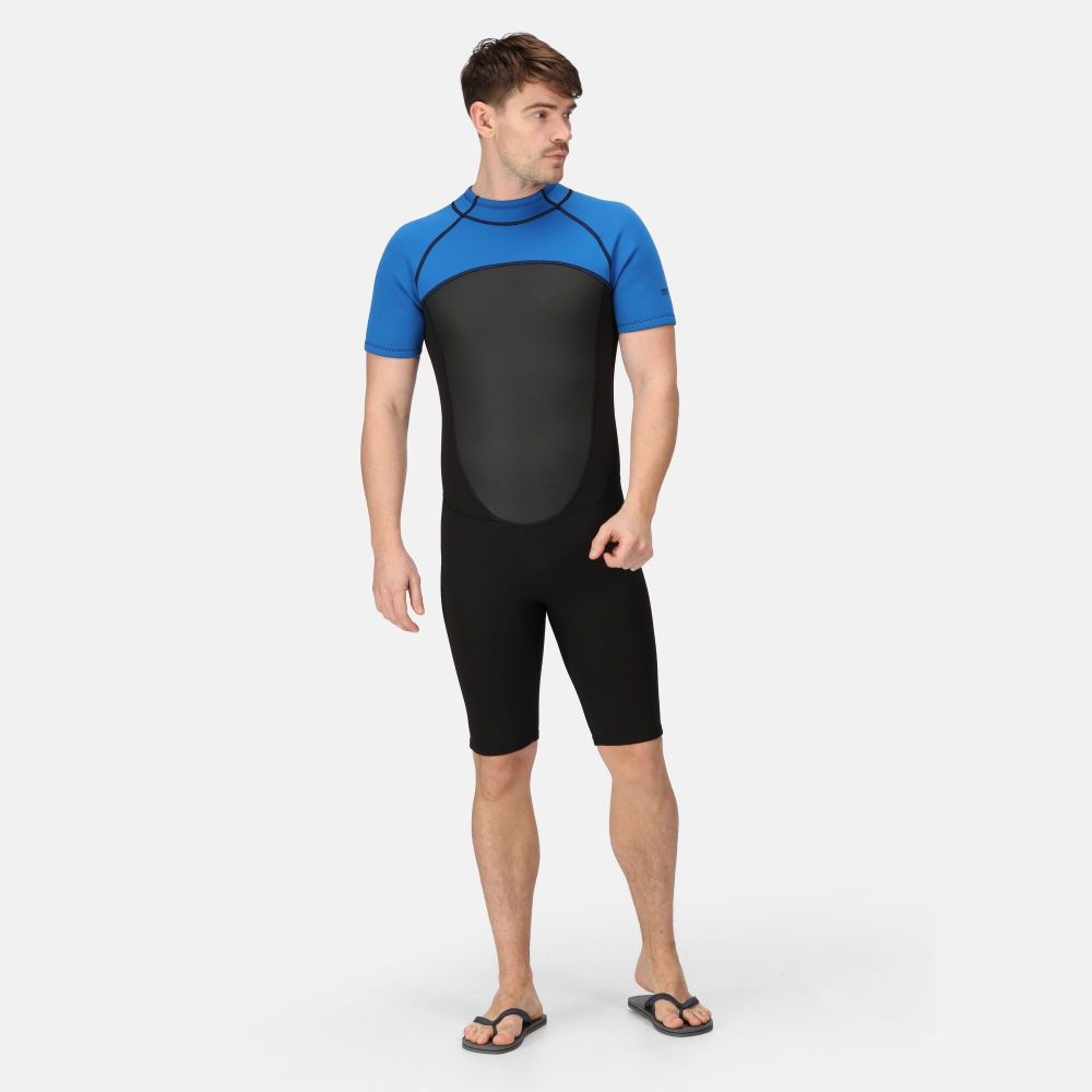 Regatta Men's Shorty Wetsuit Oxford Blue Black