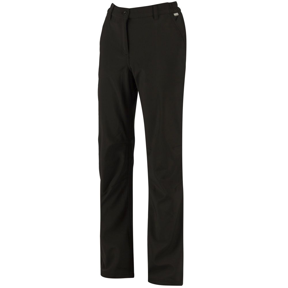 Regatta Women's Fenton Softshell Walking Trousers Black