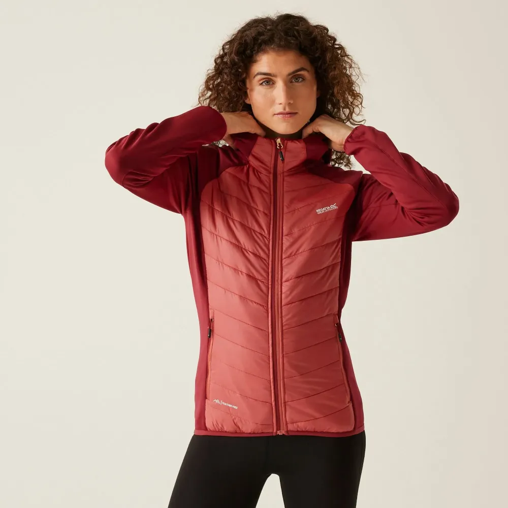 Regatta Women's Andreson VIII Hybrid Jacket Mineral Red Rumba Red