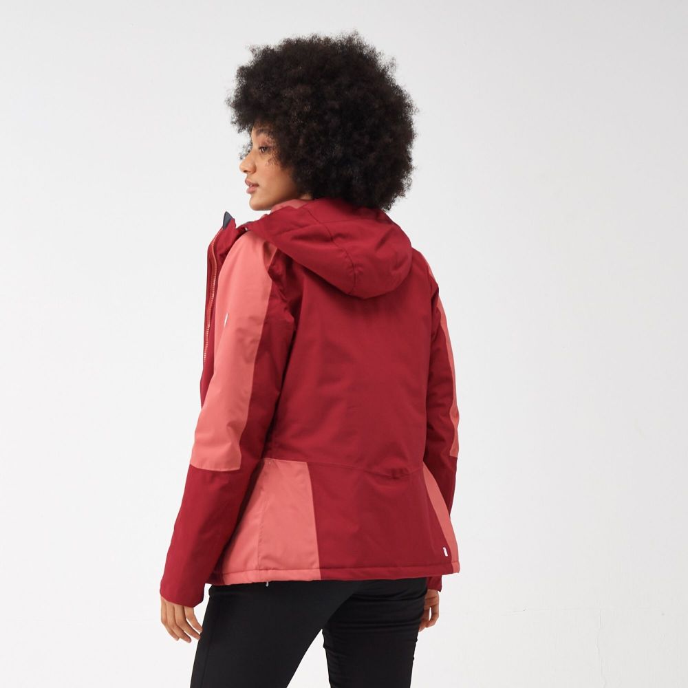 Regatta Womens Highton Stretch Padded Jacket II Rumba Red Mineral Red