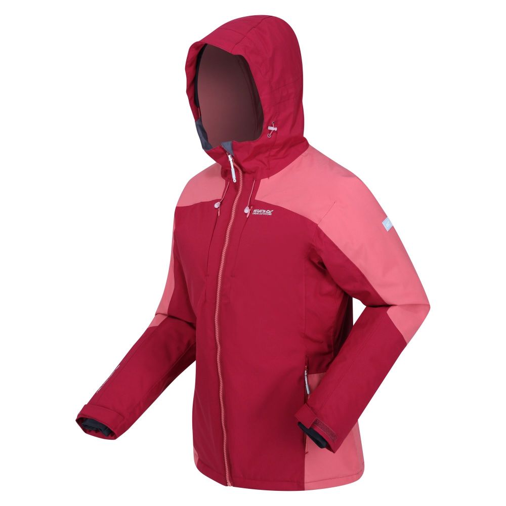 Regatta Womens Highton Stretch Padded Jacket II Rumba Red Mineral Red