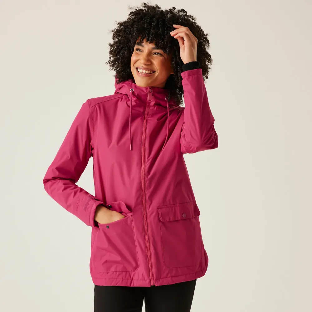 Regatta Women's Broadia Waterproof Jacket Pink