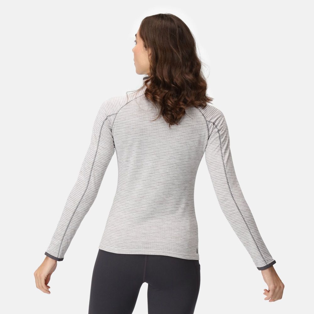 Regatta Women's Yonder Half Zip Top White