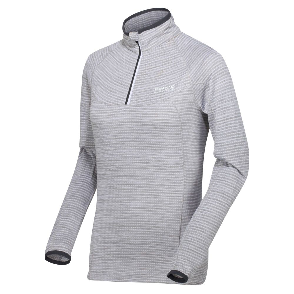 Regatta Women's Yonder Half Zip Top White