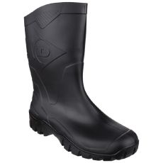 Dunlop Calf-Length Dee Wellies Black