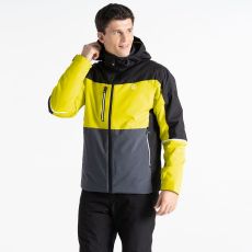 Dare2B Men's Eagle Ski Jacket Neon Yellow Black