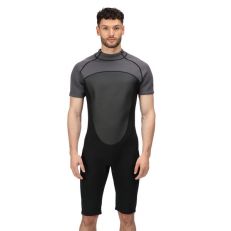 Regatta Men's Shorty Wetsuit Black Dark Grey