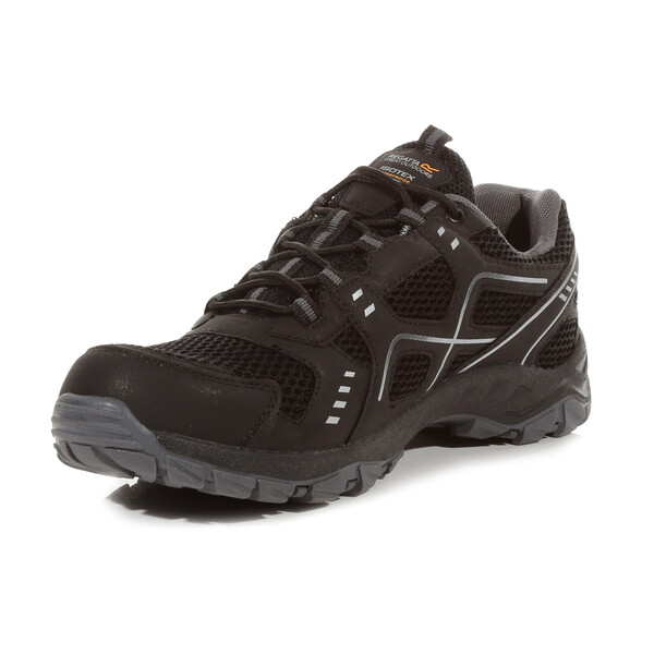 Regatta Men's Vendeavour Waterproof Walking Shoe Black Granite