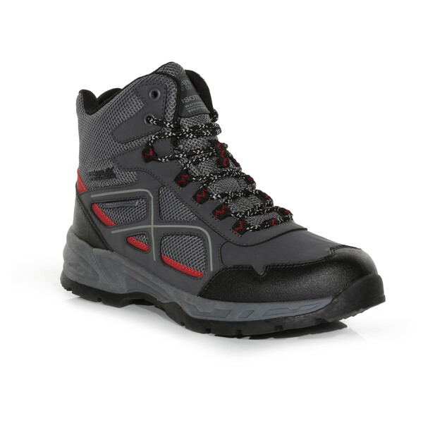Regatta Men's Vendeavour Walking Boots Ash Rio Red