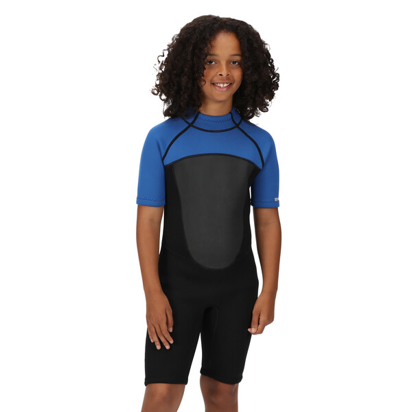 Regatta Kids' Shorty Wetsuit Black Nautical