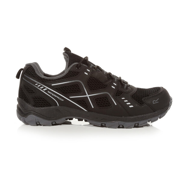 Regatta Men's Vendeavour Waterproof Walking Shoe Black Granite