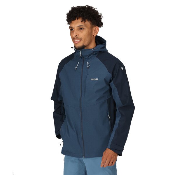 Regatta Men's Britedale Waterproof Jacket Blue Wing Navy