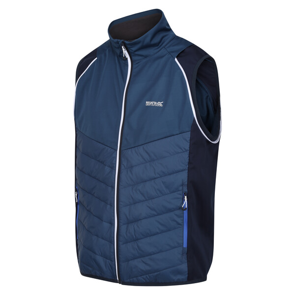 Regatta Men's Steren Hybrid Softshell Jacket Blue Wing Navy