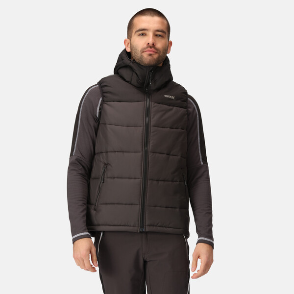 Regatta Men's Nevado Heavyweight Bodywarmer Black Ash